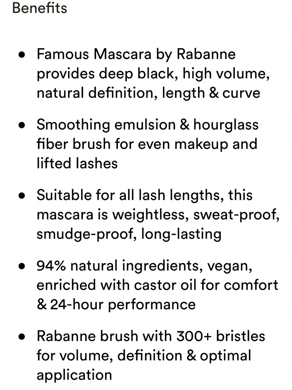 Sephora mascara deep
