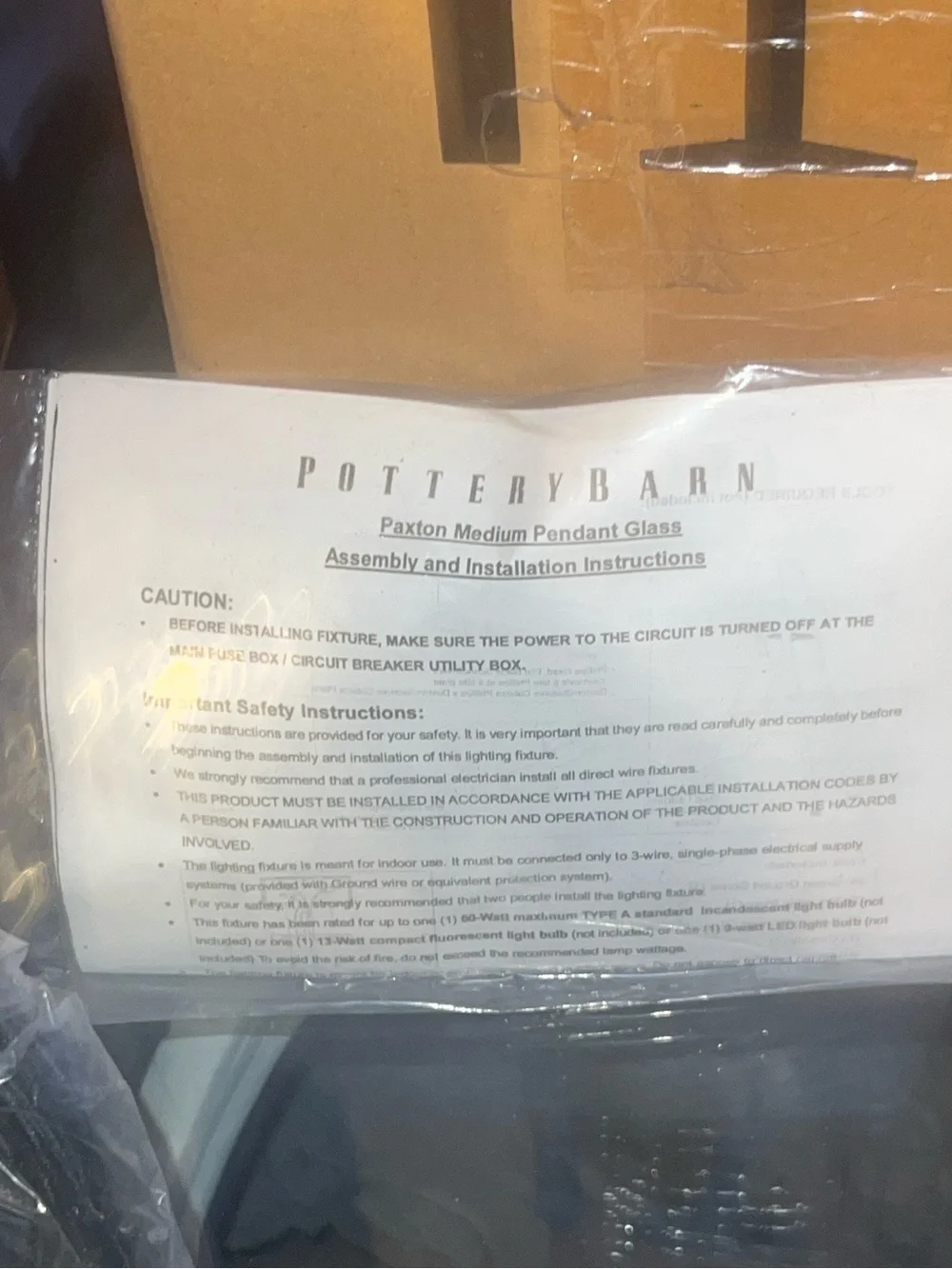 Pottery Barn pottery barn