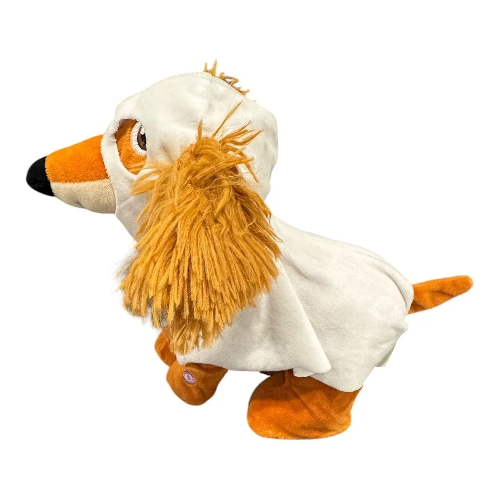 Gemmy Animated‎ Halloween Dancing Ghost Dog Plush Dance/Sing Spooky Works
