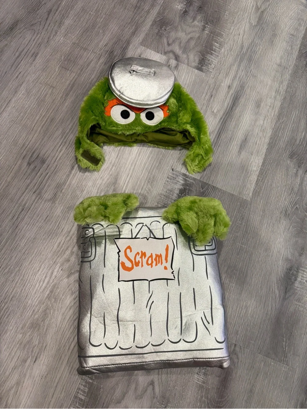 Official Sesame Street Brand Oscar the Grouch Halloween Costume - Infant/Baby