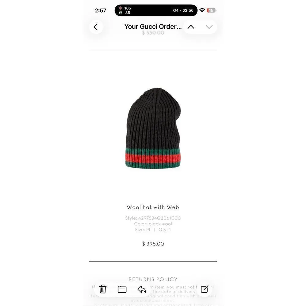 Gucci wool knit