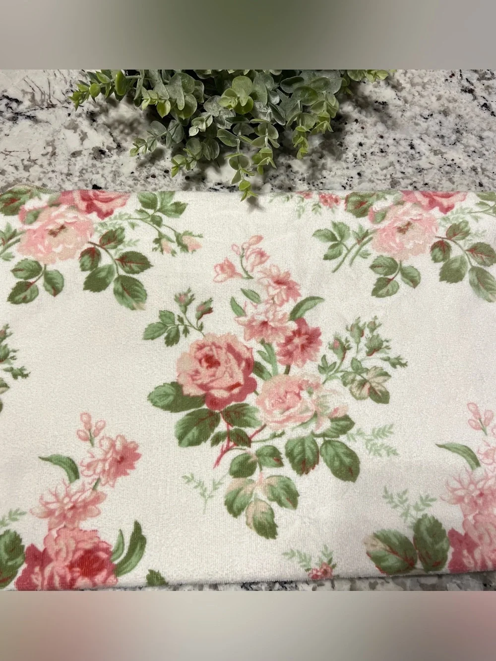 5 pc Laura Ashley Lisalee Pink Floral Rose Bath Towel Set - NWT 🌸