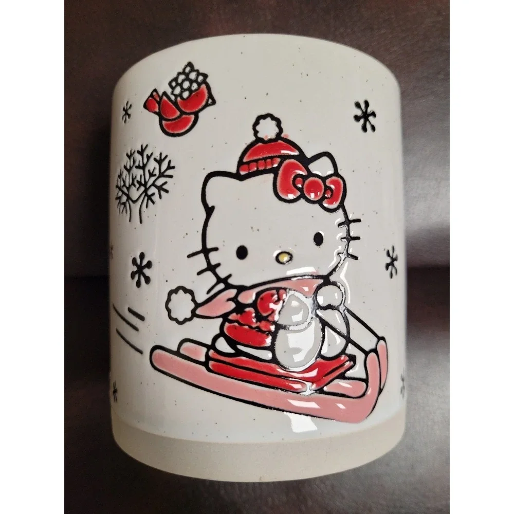 Hello Kitty Ceramic Candle Lover Fragrance Whimsical‎ Blue Sky NWT 11oz
