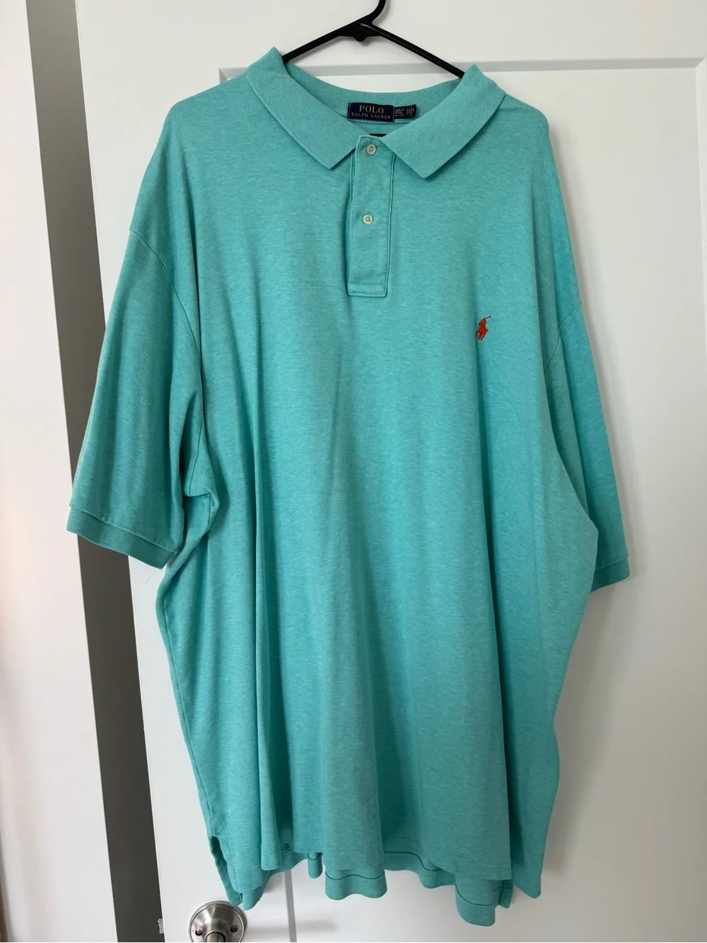 Polo by Ralph Lauren Men's Teal Polo Shirt - Big & Tall