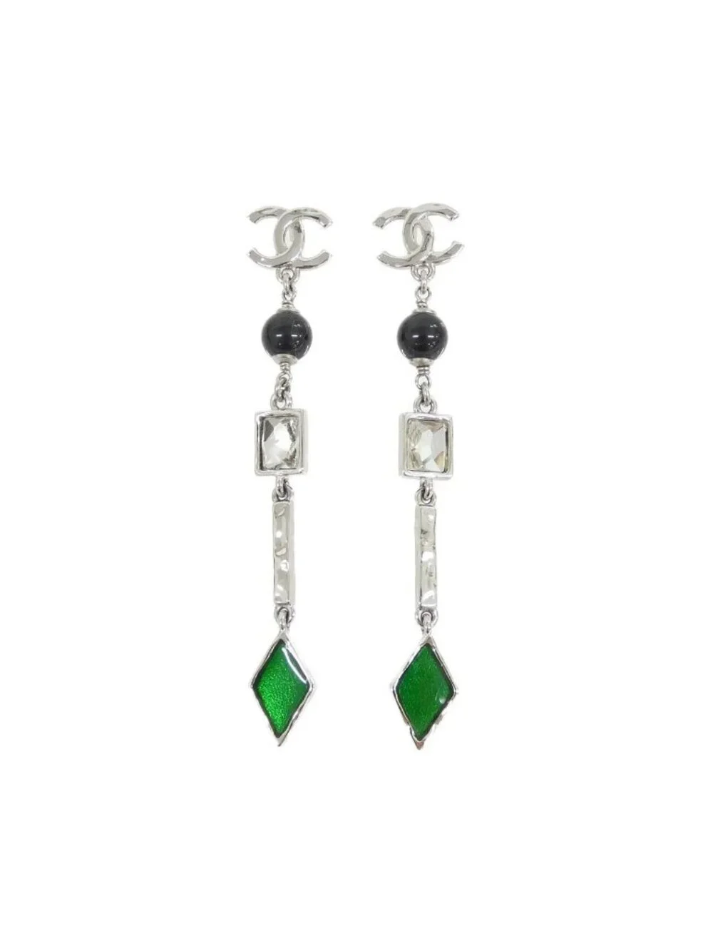 Chanel Earrings Silver