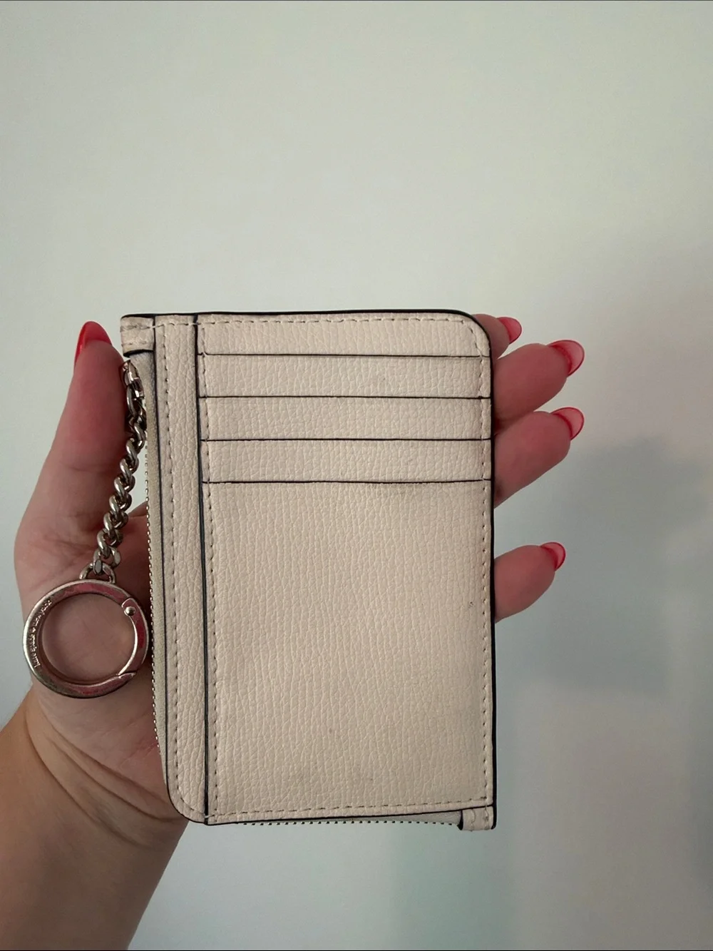 kate spade cream zip