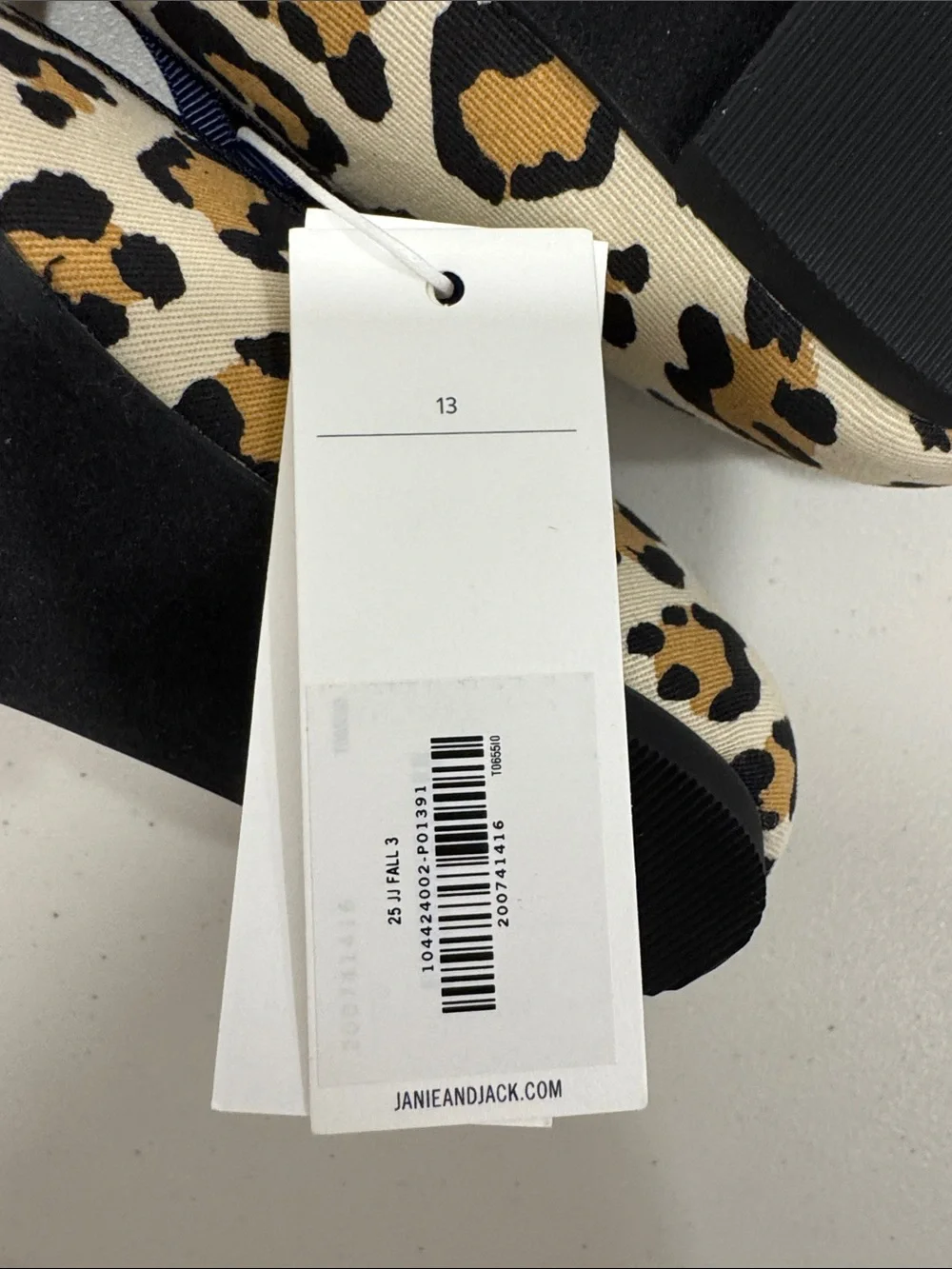Janie and Jack chic leopard