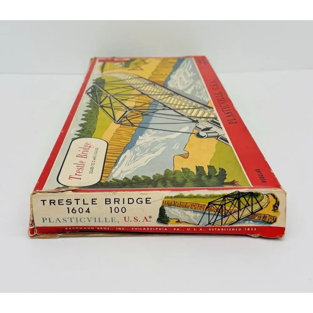Plasticville gauge trestle