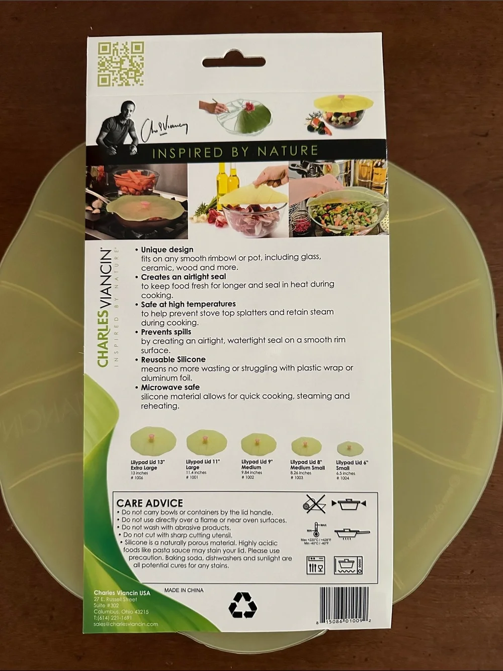 Charles Viancin flexible silicone