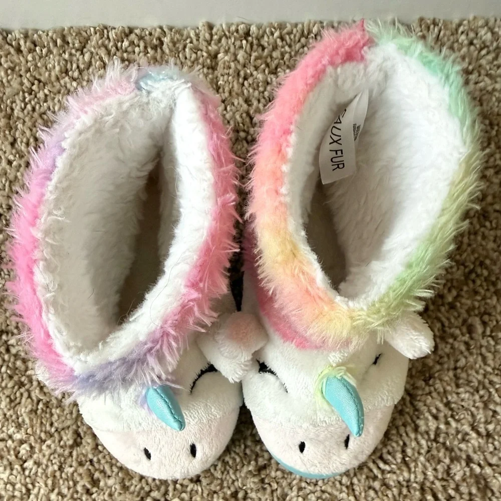 totes unicorn faux
