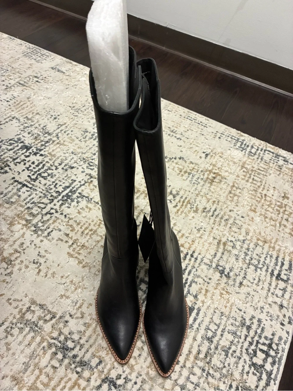 Vince Camuto sleek leather