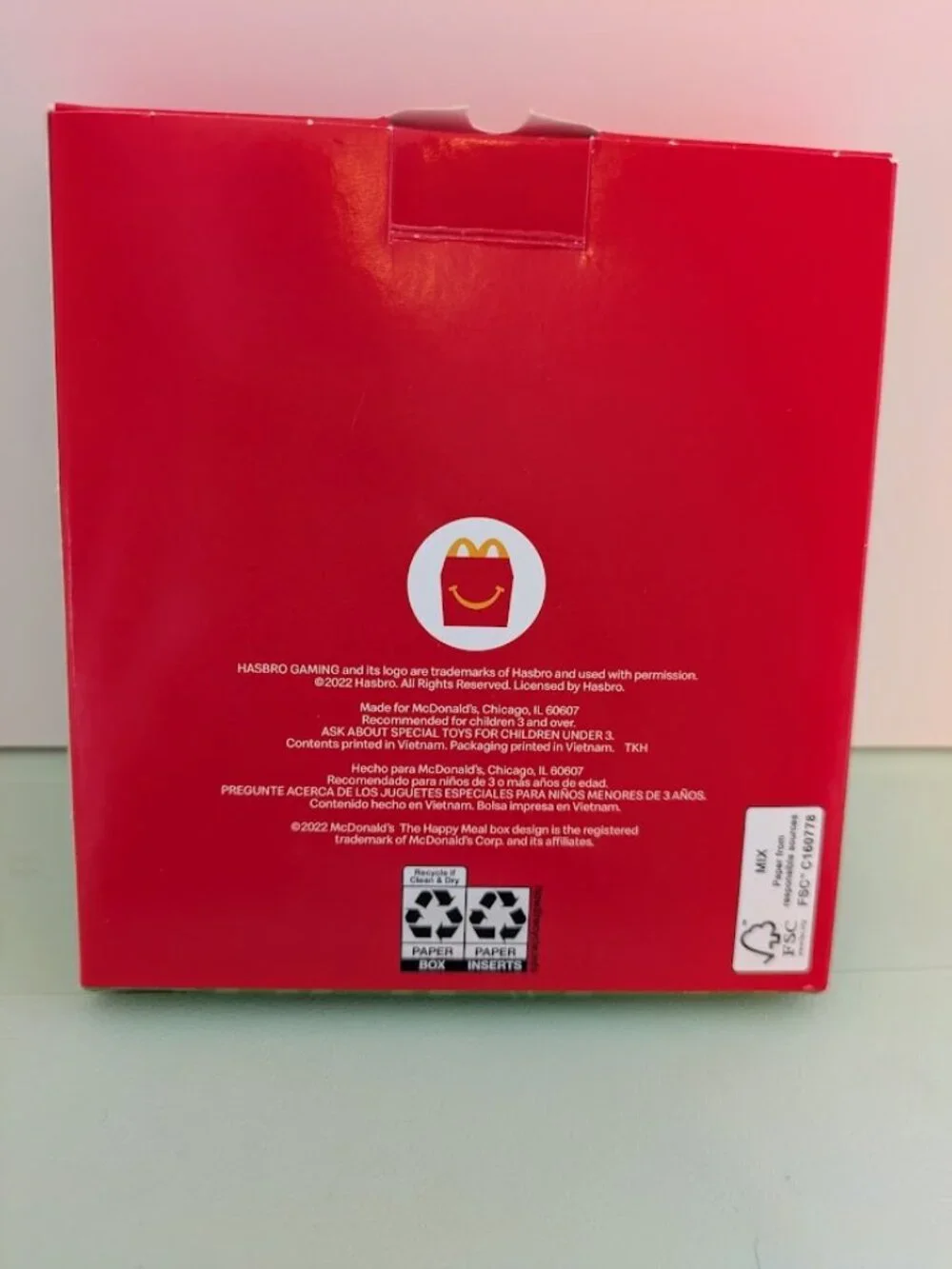 McDonalds hasbro mini