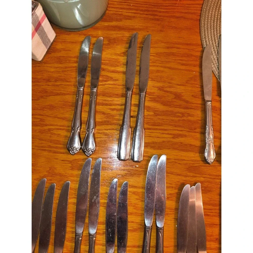 46 Stainless Steel Hollow Handle Knifes 20 Different Designs To Pick From