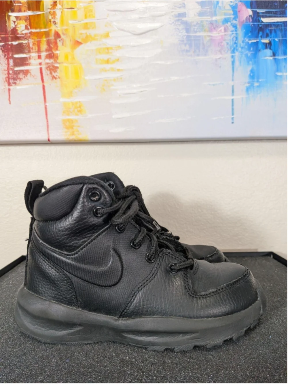 Nike leather ankle