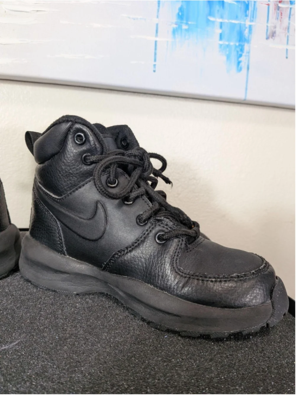 Nike leather ankle