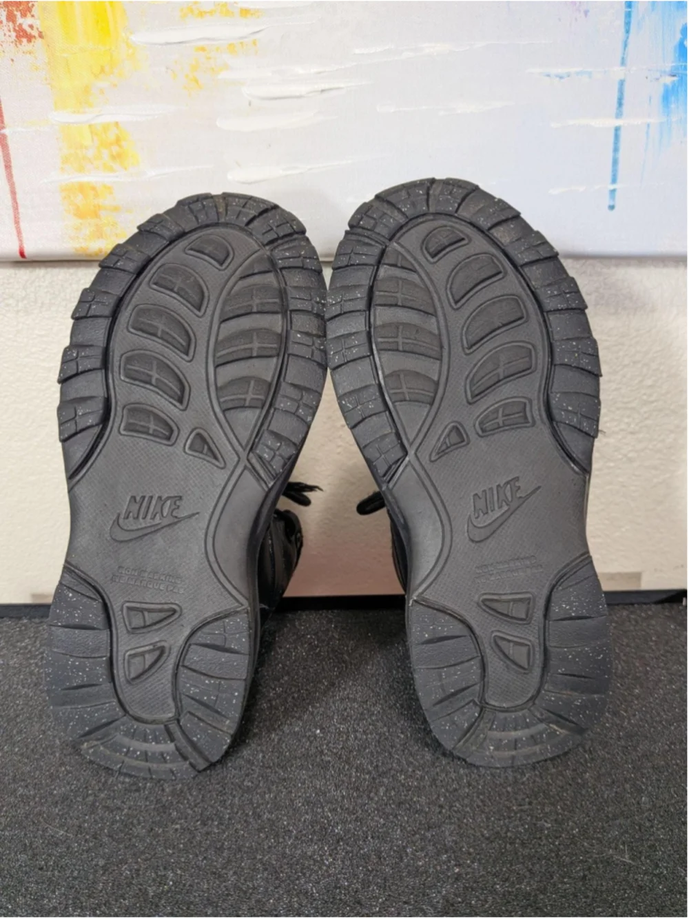Nike leather ankle