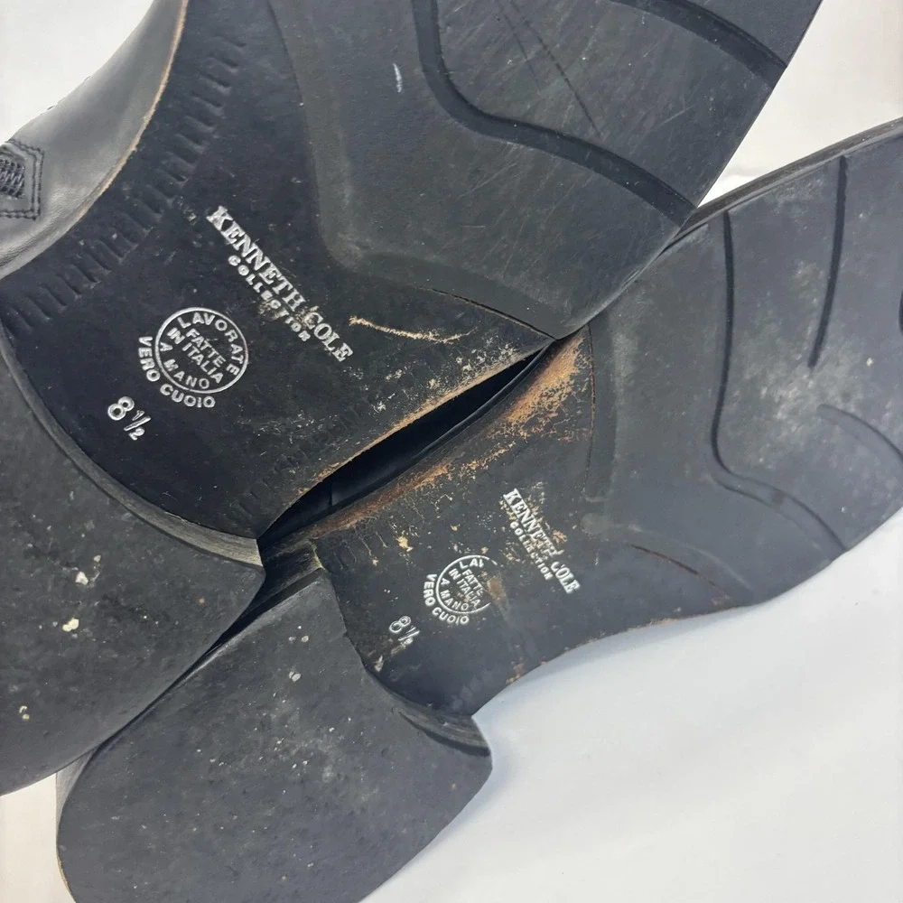 Kenneth Cole classic boots heel