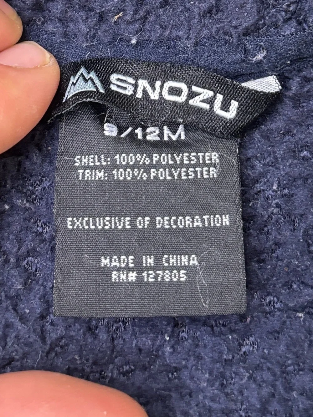 Snozu cozy baby
