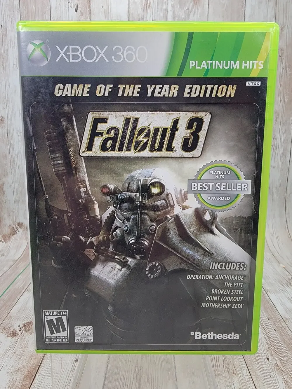 Fallout 3 Game of the Year Edition Microsoft Xbox 360 Platinum Hits Best Seller