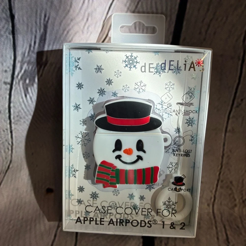 5/$20 Delia's Frosty the Snowman Case Cover For Apple‎ AirPods Gen 1 And 2 NEW