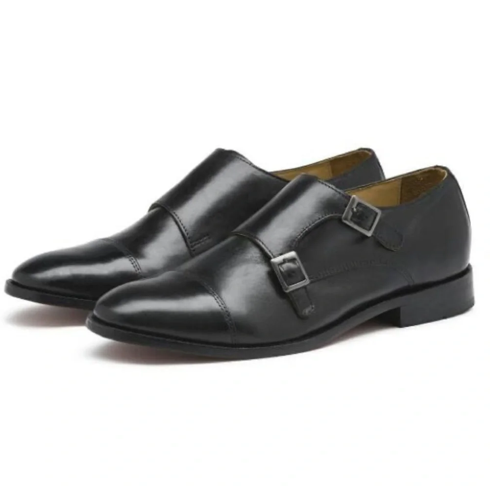 GH Bass Julian Double Monk Strap Dress Shoe