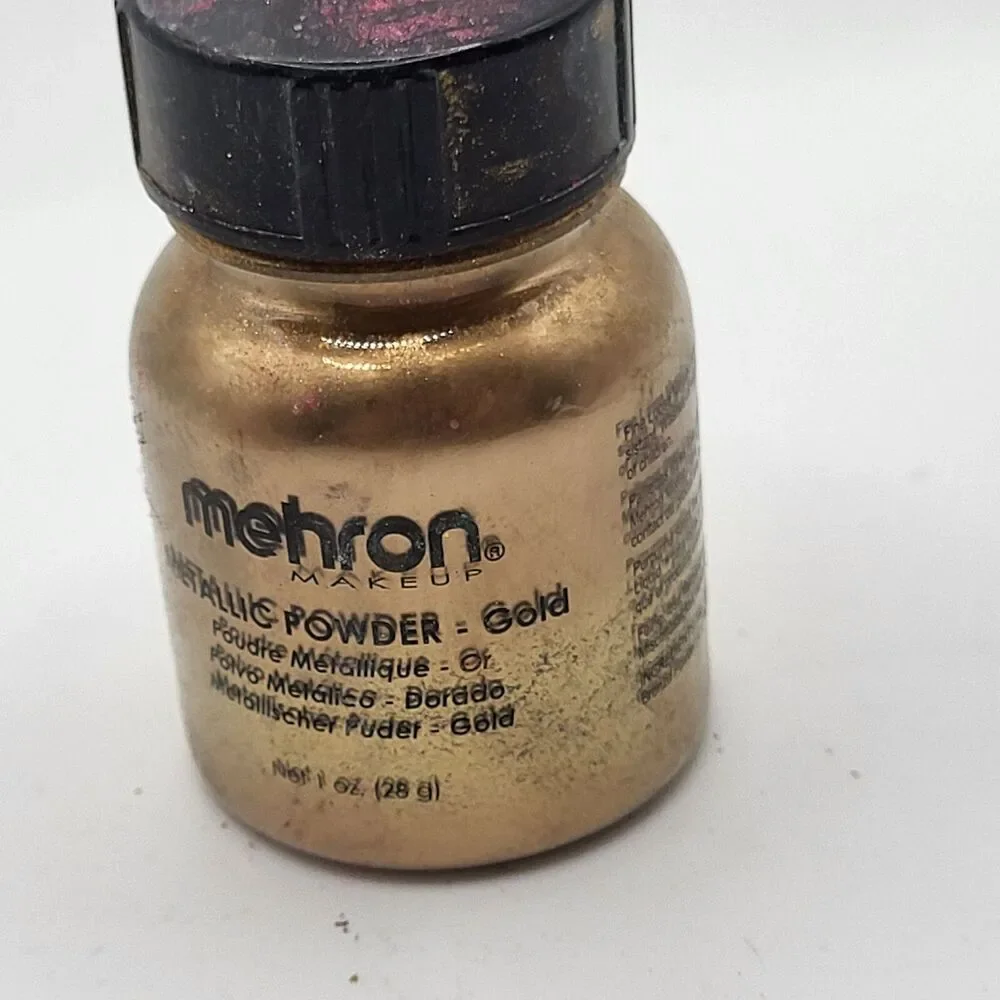 Mehron Gold Metallic Powder 1 oz
