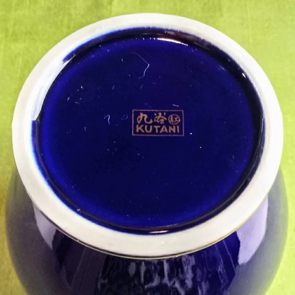 Kutani rich cobalt