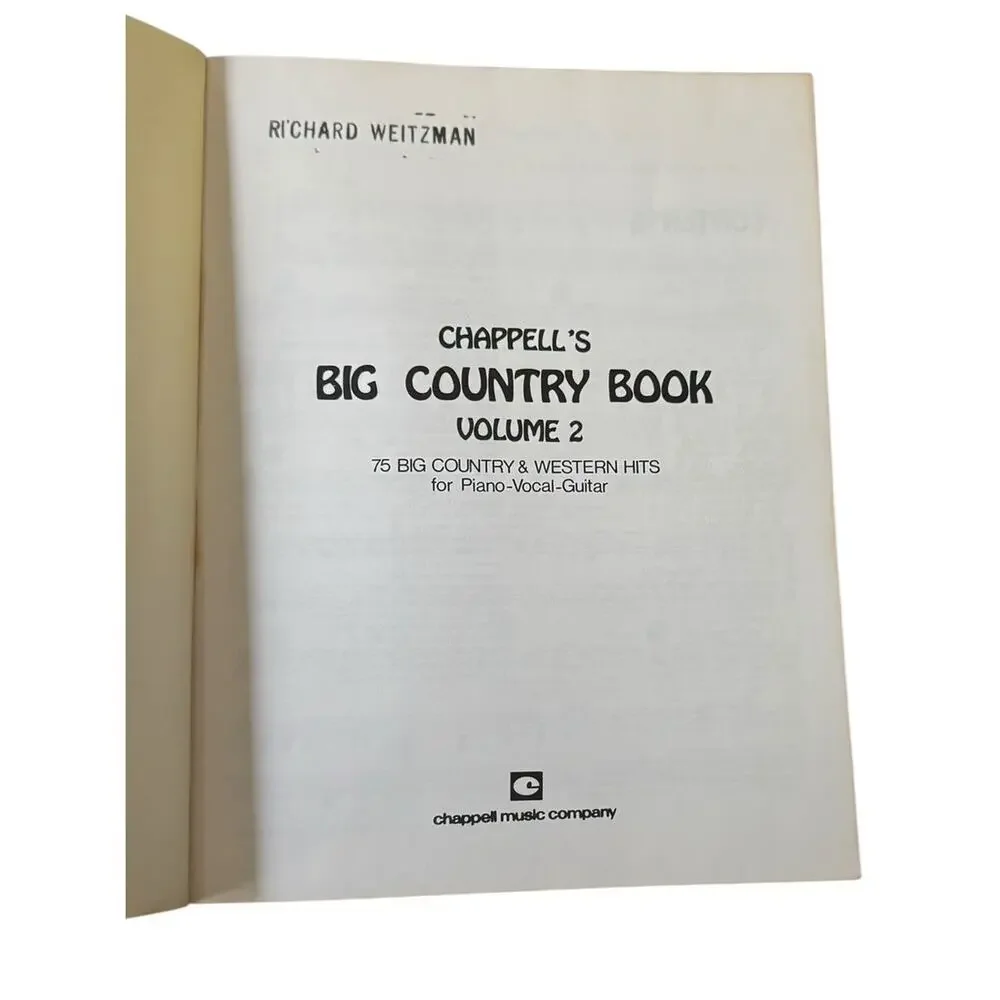 Big Country Book book has