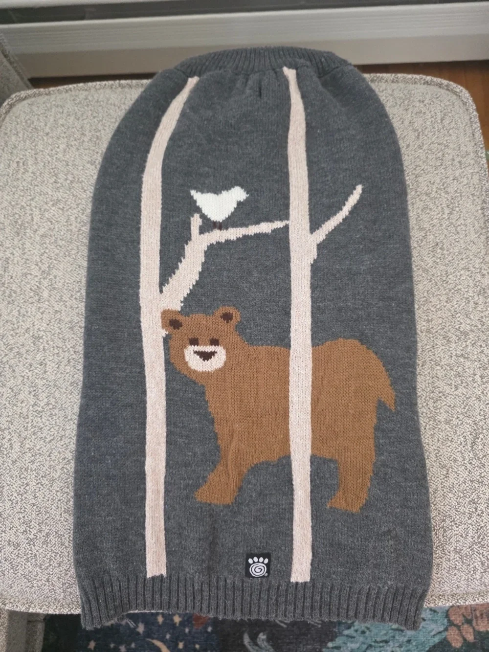 Acadia Bear Turtleneck Dog Sweater - XL