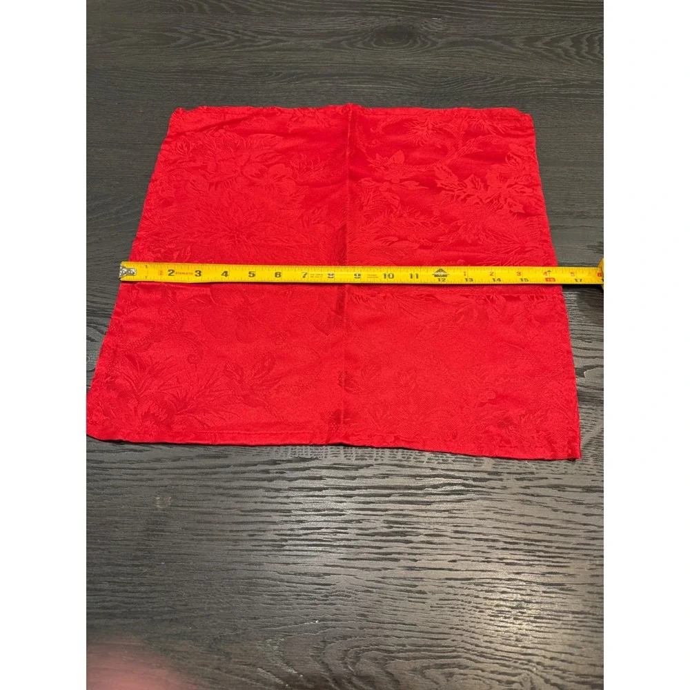Unbranded red damask