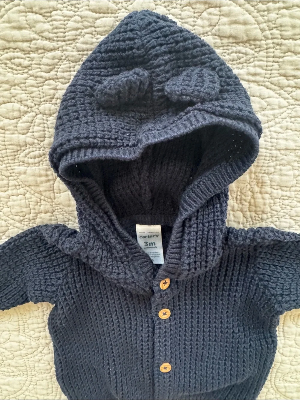 Carters cozy navy