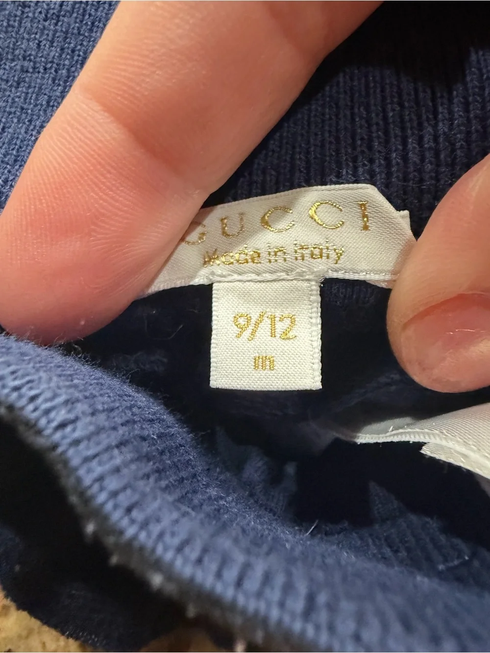 Gucci soft navy