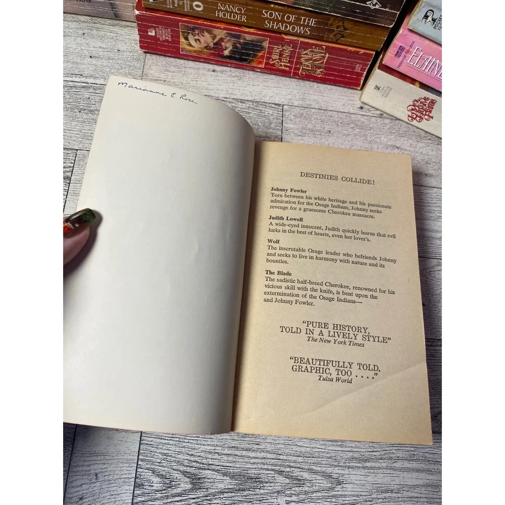 Avon Books johnny osage