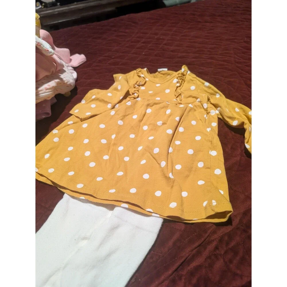 H&M Baby Dress and Leggings Set 2-6M Polka Dot - Free Shipping