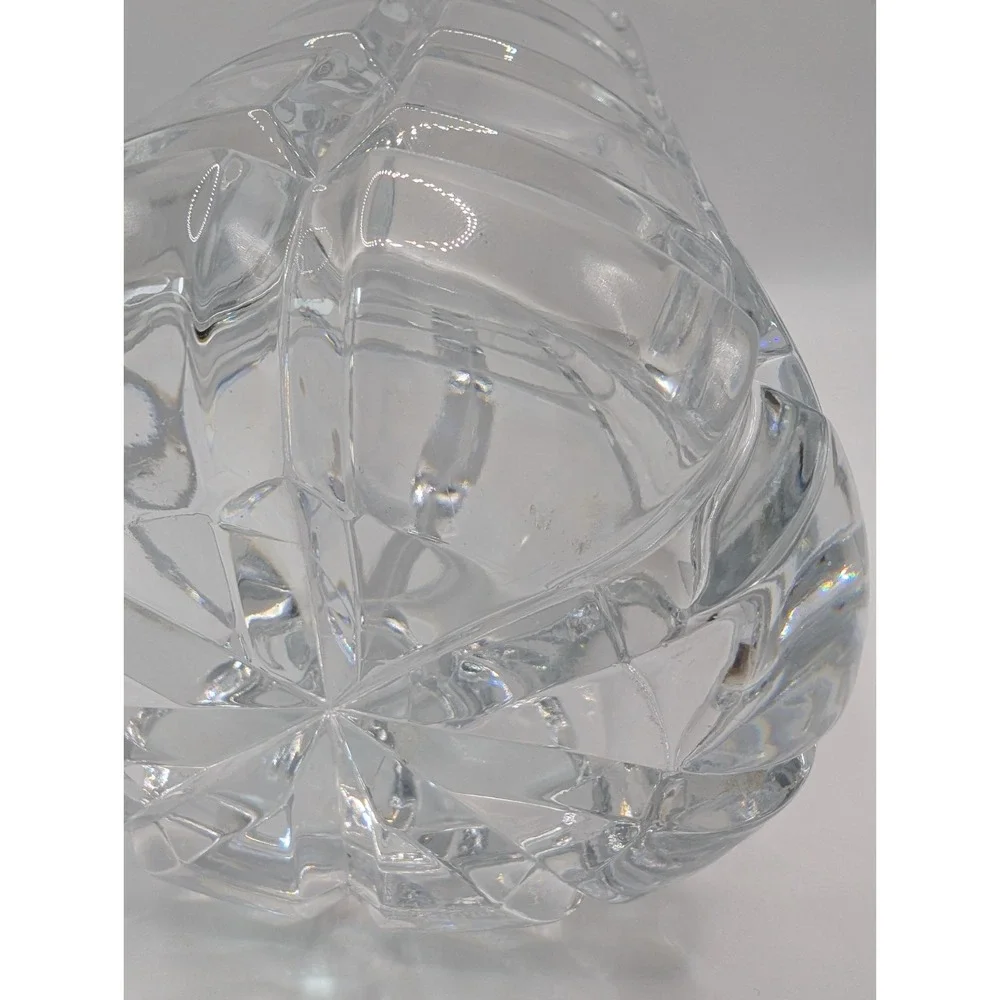 BLOCK Crystal Large Geometric Vase 10