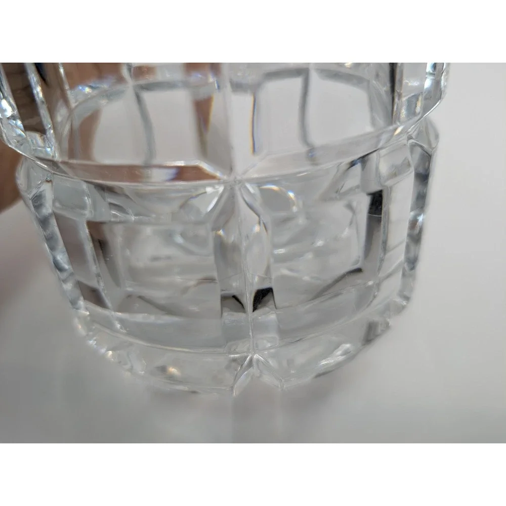 BLOCK Crystal Large Geometric Vase 10