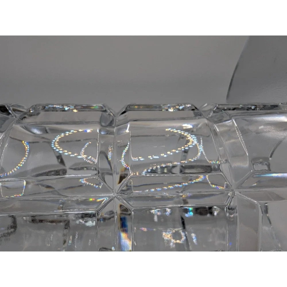 BLOCK Crystal Large Geometric Vase 10