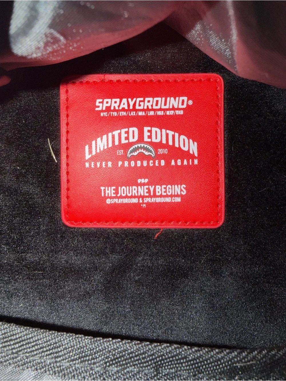 Sprayground limited edition