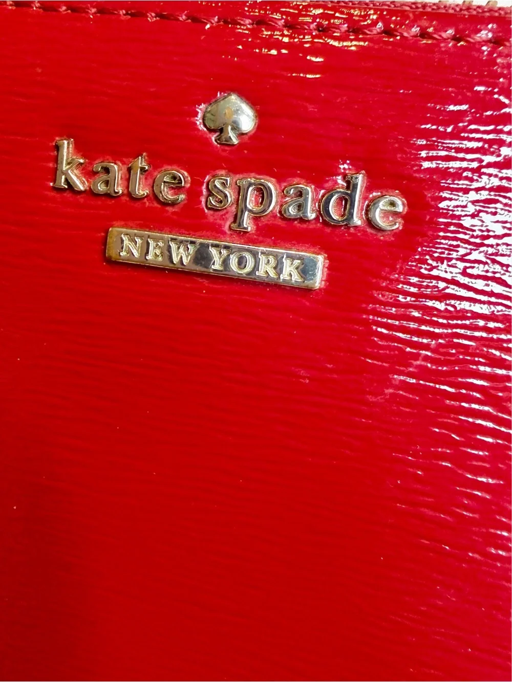 kate spade textured patent