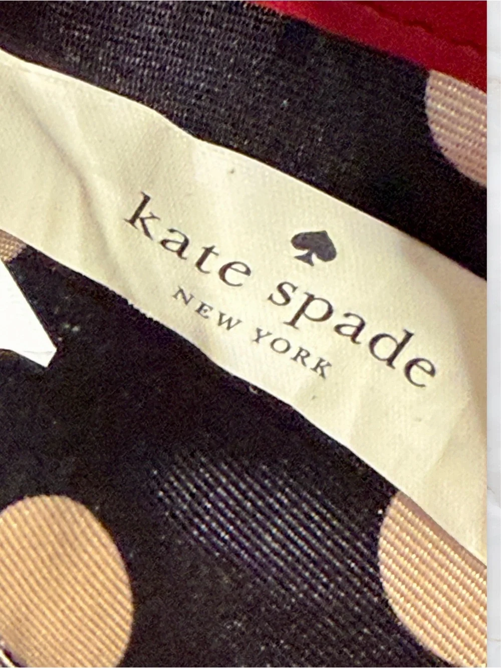 kate spade textured patent