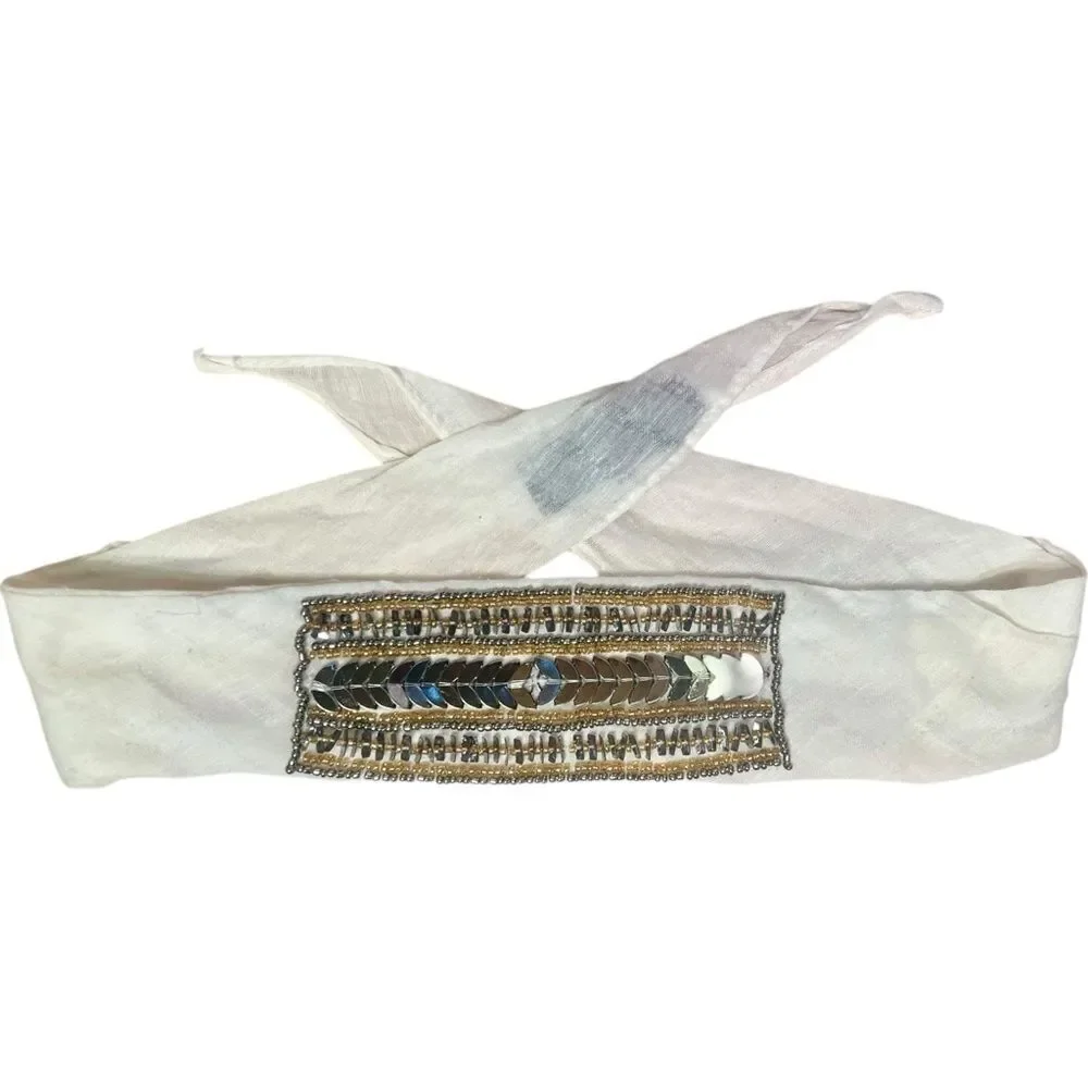 Steve Madden Beaded Headband NWOT