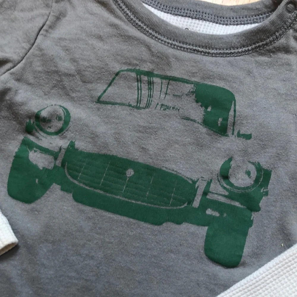 3/$15 Vintage Car Gap Onesie