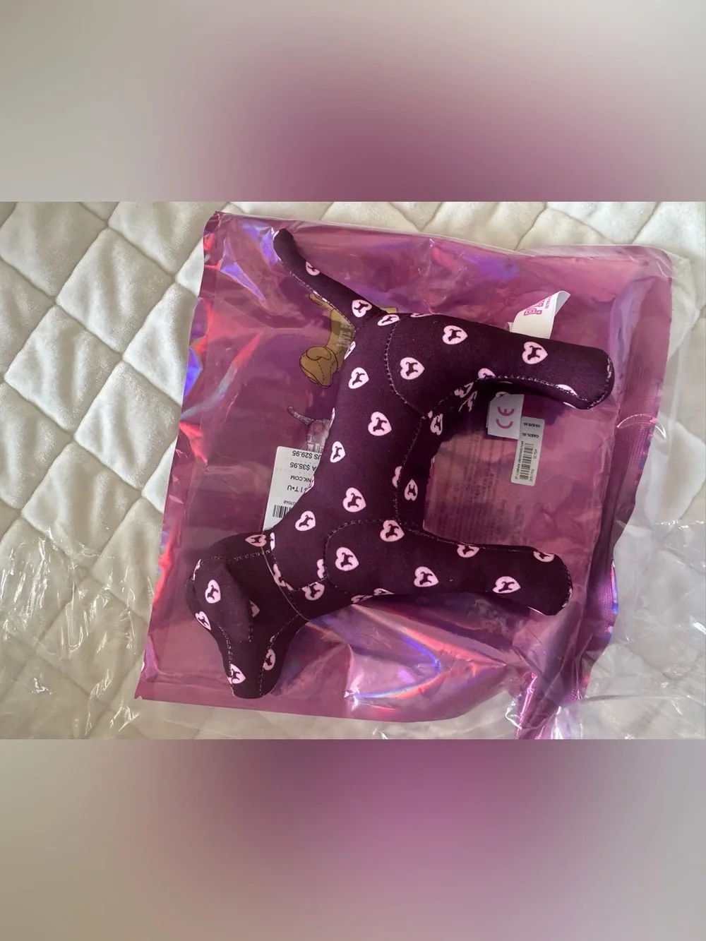 Victoria secret dog and fleece blanket