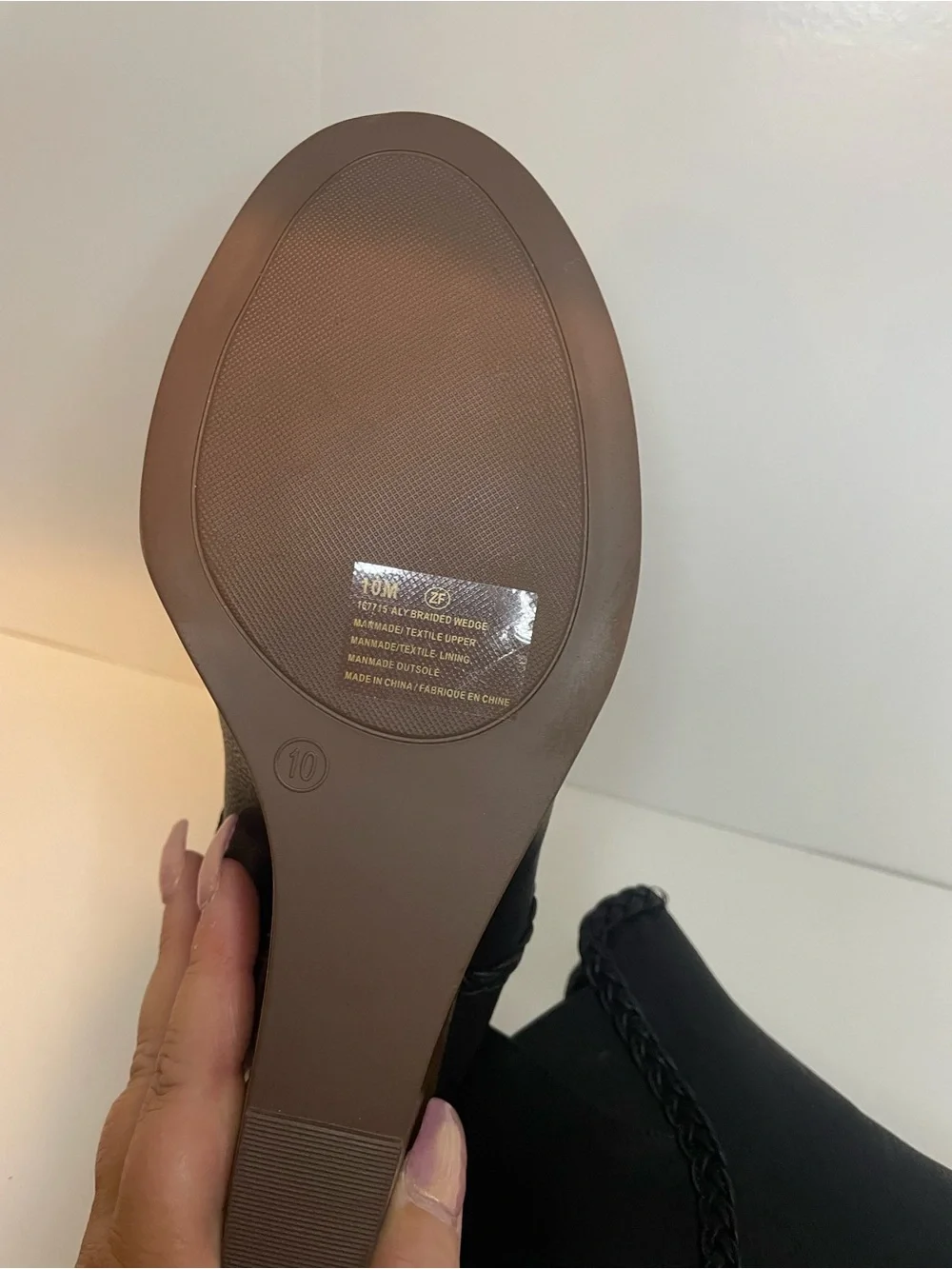 Maurices wedge ankle