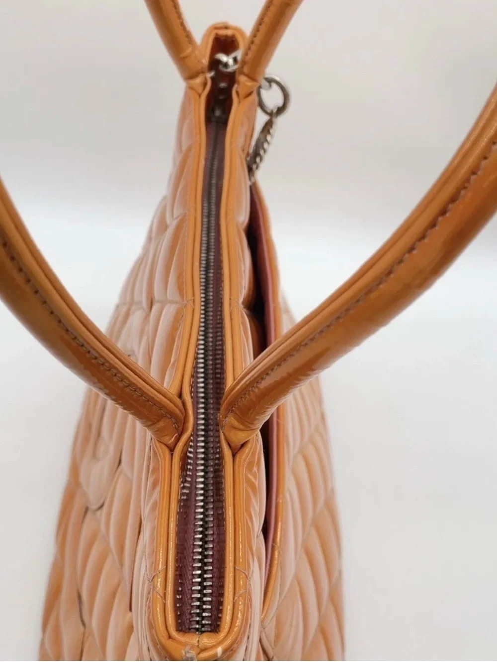 CHANEL quilted leather