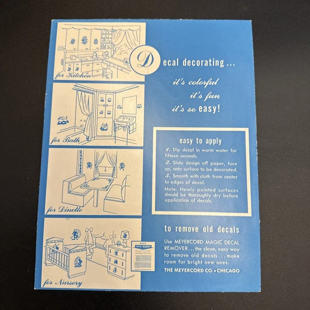 Meyercord Decals decals as