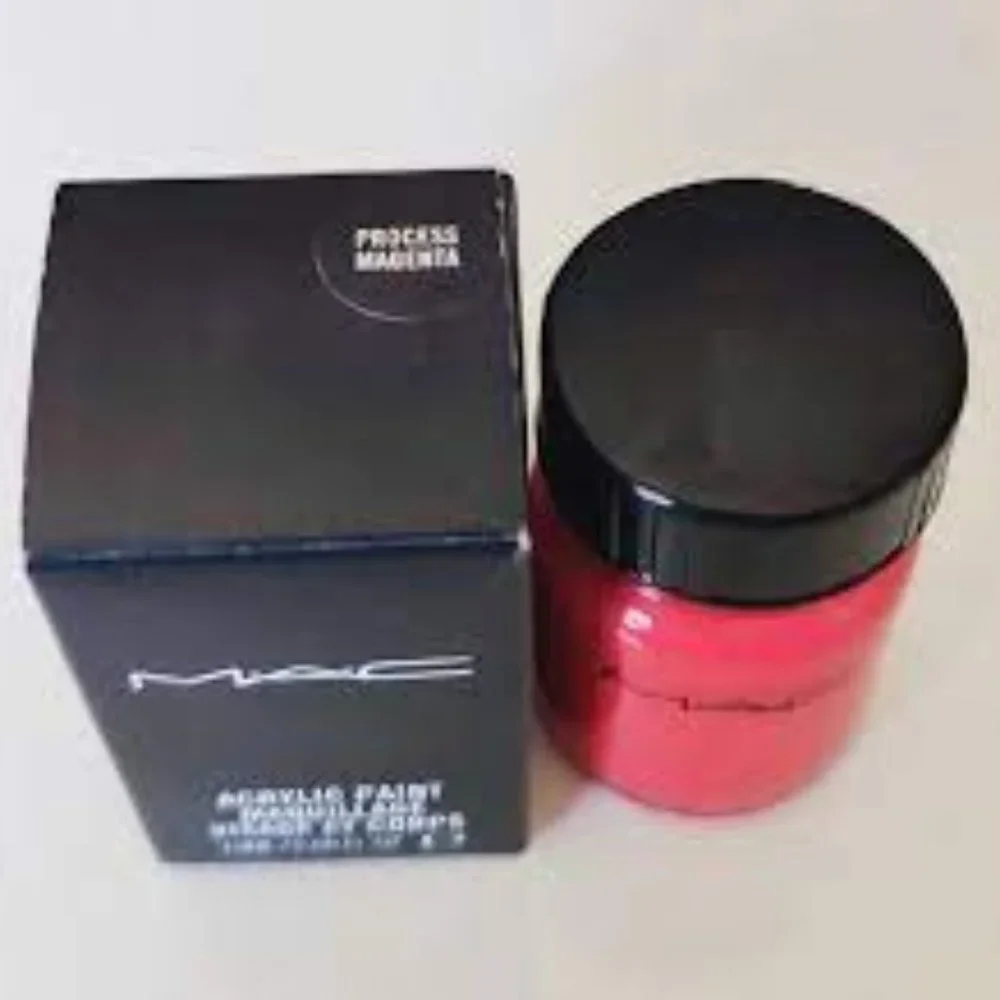 Sale! MAC PROCESS MAGENTA Acrylic Face & Body Paint NIB eyeliner PRICE FIRM