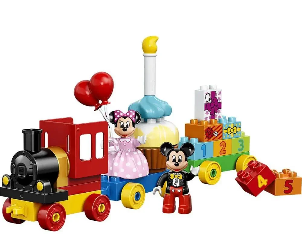 Lego Duplo 10597 Mickey Mouse Clubhouse Birthday Train Minnie Cupcake Set