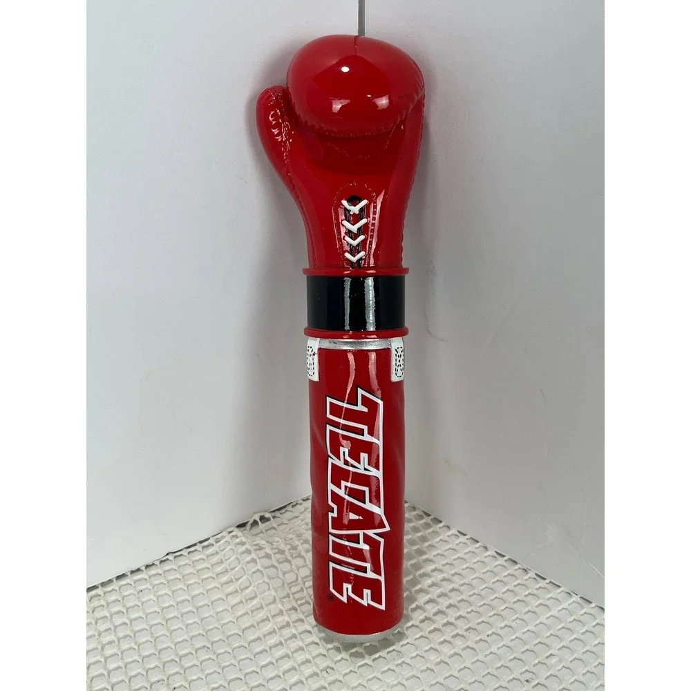 Tecate Beer Boxing Glove Tap Handle ‎ Barware Collectible Red Good condition