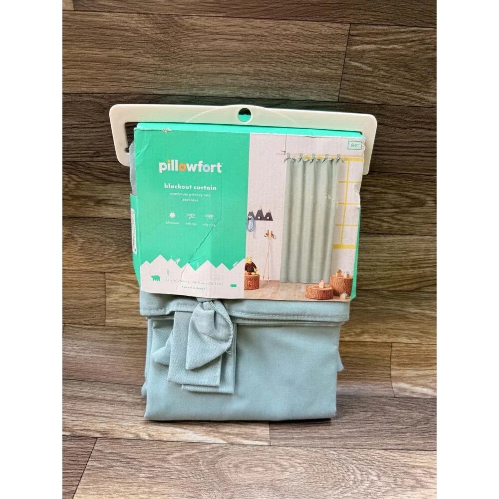Pillowfort green incoming playroom